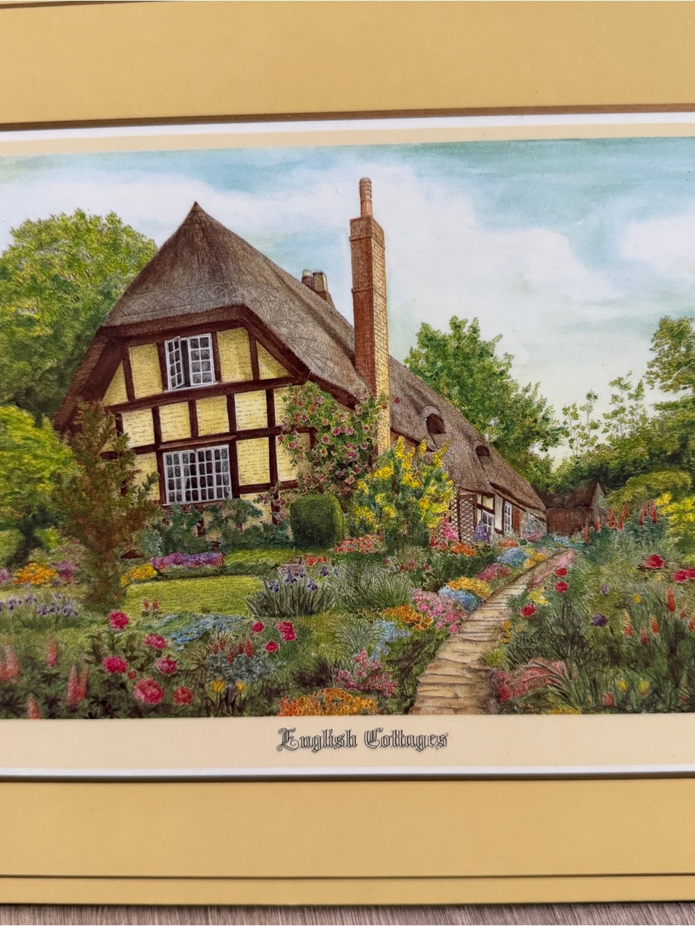 RARE PIMPERNEL TRADITION Set of 6 ENGLISH COTTAGES PLACE MATS 9X12”NEW In BOX UK - Picture 4 of 15